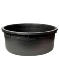 Ronde kweekpot zwart | H35 x Ø110 cm | inhoud 275 liter