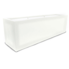 Polyester plantenbak rechthoekig 'Titan' 200x40x80 cm
