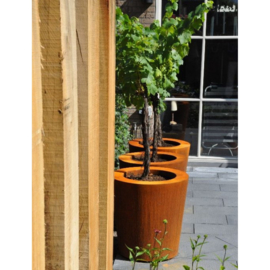 CorTenstaal plantenbak `Otam` Ø60 x H60 cm