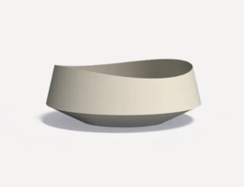 Aluminium design plantenbak 'Zemro' Ø 120 × H 45 cm