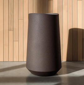 Aluminium design plantenbak 'Zemro' Ø 120 × H 80 cm