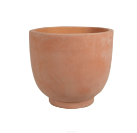Handgemaakte Terra Cotta plantenbak `Vaso Antico Fiore` Ø47xH42