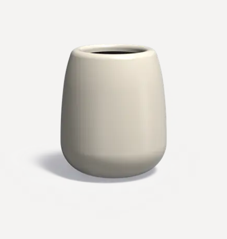 Polyester plantenbak 'Sphere' Ø60 x H70 cm