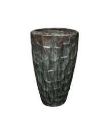 Keramiek plantenbak 'Monta' hoogglans lak  Ø52 x H95 cm