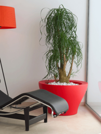 Kunststof design plantenbak 'Pietro' H 38 x B 60 cm