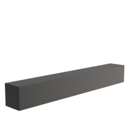 Aluminium Sokkel L300 x B40 x H40 cm