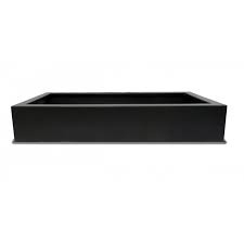 Polyester plantenbak rechthoekig 'Titan' 180x88x32cm