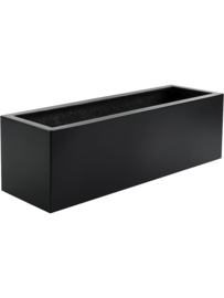 Rechthoekige Fiberstone plantenbak  L80 x B20 x H20 Kleur: Stone Grey