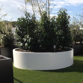 Aluminium plantenbak `San Diego`  plantenbak zonder bodem Ø100 x 60cm