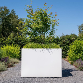 Aluminium plantenbak vierkant 'Rubik' 100x100x80 cm