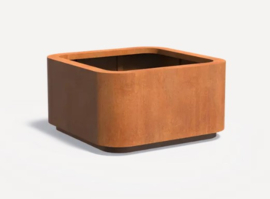 CorTenstaal plantenbak `Torvo` 150x150x80 cm