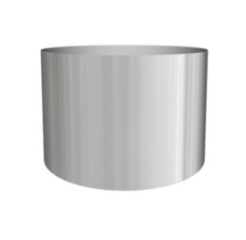 RVS plantenbak, cilindervorm 'Andor' op ring Ø110 x H77cm