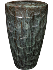 Keramiek plantenbak 'Monta' hoogglans lak  Ø52 x H95 cm
