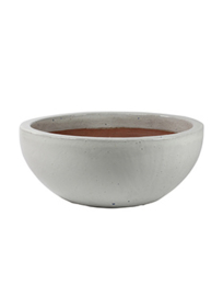 Keramiek bowl  'Oriana' wit D70 x H20 cm