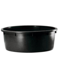 Ronde kweekpot zwart | H55 x Ø96 cm | inhoud 285 liter