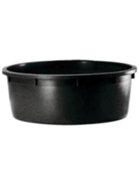 Ronde kweekpot zwart | H32 x Ø88 cm | inhoud 150 liter