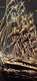 Laser Print - Caroline Vegter - Decoratie / Kunst - Zeilboot