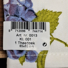Jet ter Steege - Theedoek Hortensia