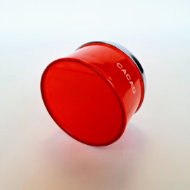 Emaille Cacao Blik - Oranje