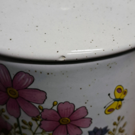 3 Voorraadpotjes of Bloempotjes – Bloemen