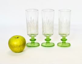 Vintage Kristallen Glazen - Champagneglazen