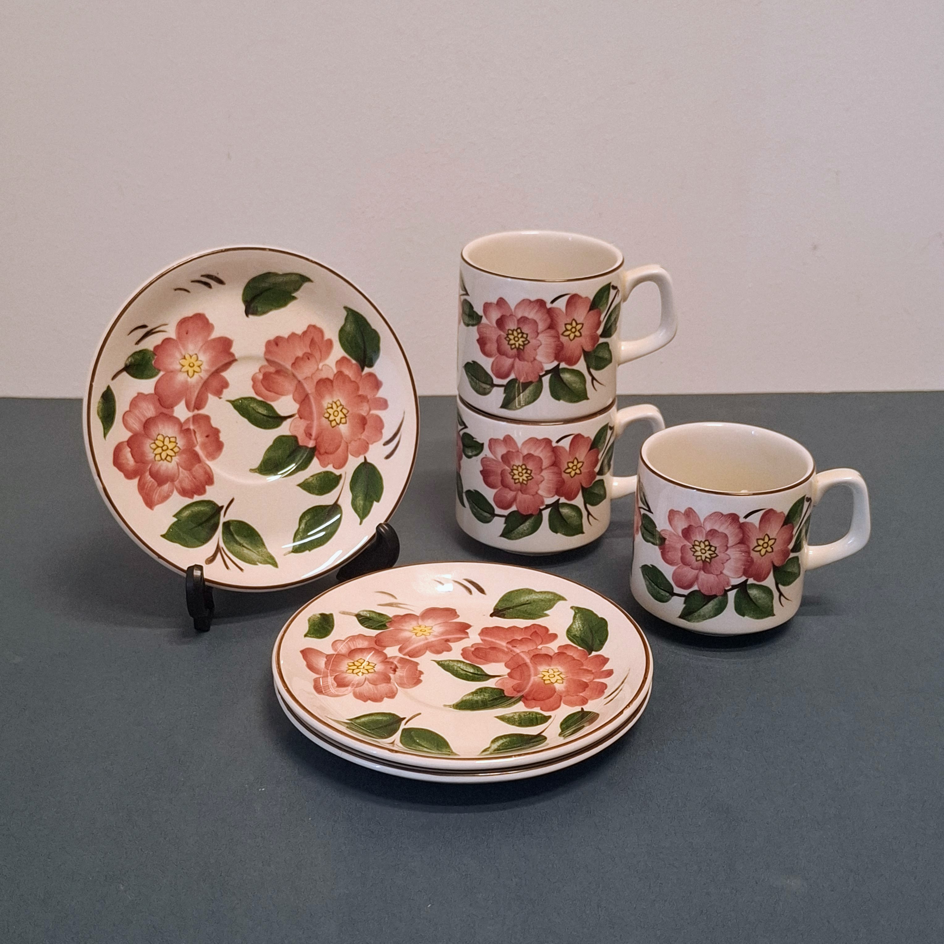 Wood & Sons Irish Rose - Kop & Schotel 3 stuks
