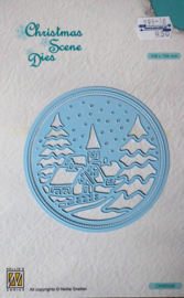 Cutting Die - Christmas Scene - Kerst - Nellie Snellen