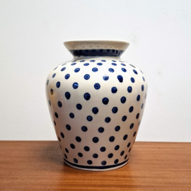 Vaas van Keramiek – Made in Poland – Bunzlau – Ø 16 cm x H 20 cm