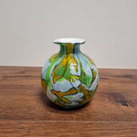 FIDRIO Holland Vaas - Glas - Hoogte 11,5 cm / Bolvaasje