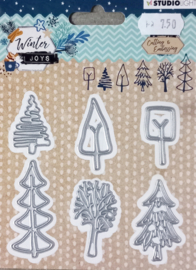 Cutting Die - Snijmal - StudioLight - Winter Joys - Kerst