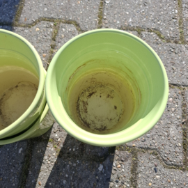 20 Bloempotjes - Bloempot Ø 13 cm x H 13,5 cm - Keramiek