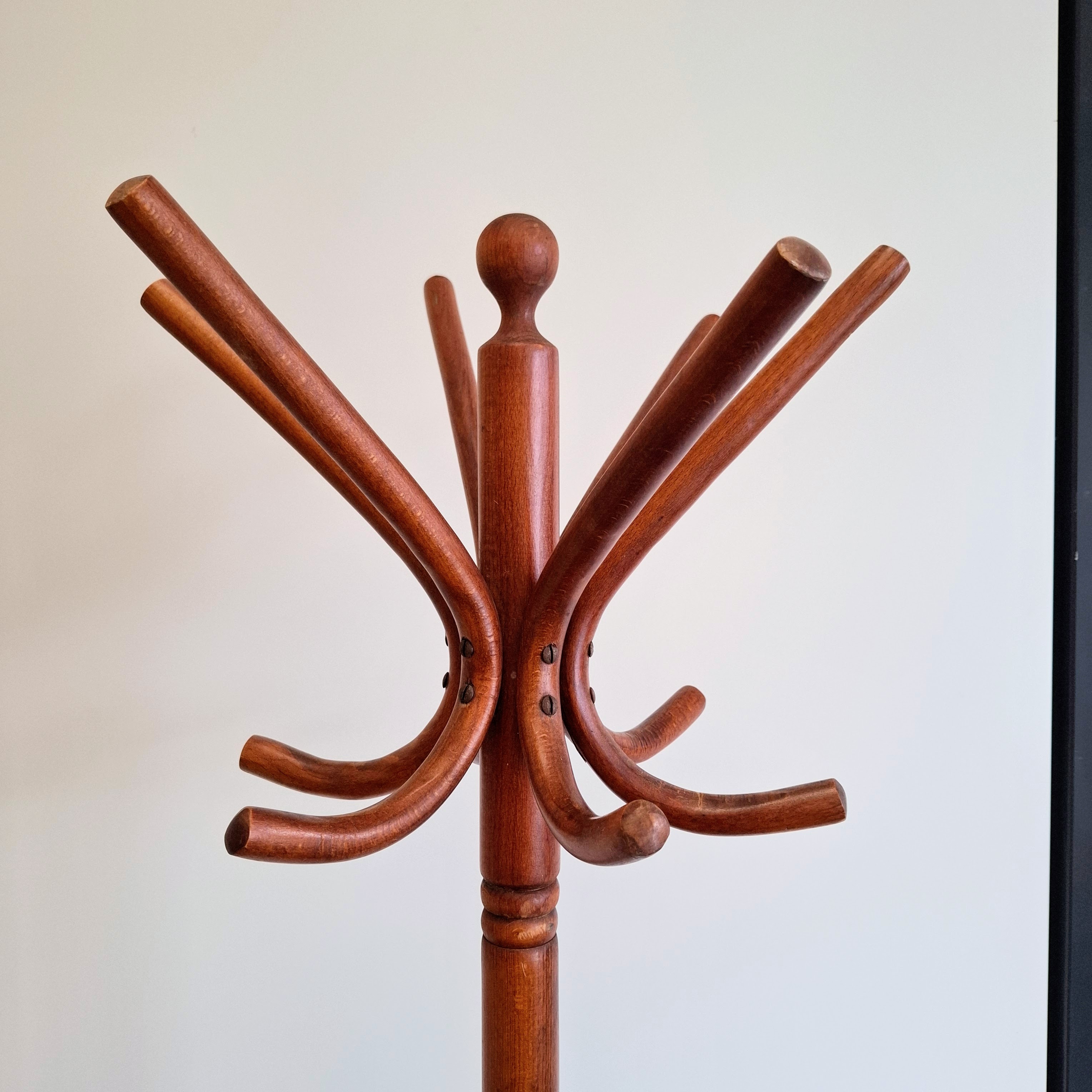 Houten Staande Kapstok - Jaren 60