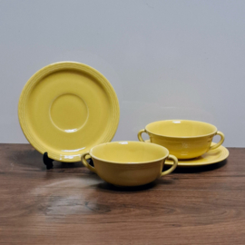 Villeroy en Boch Soepkom met Bord - 2 Stuks