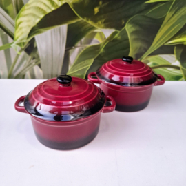 Mini Cocotte - Pannetje - Set van 2 stuks