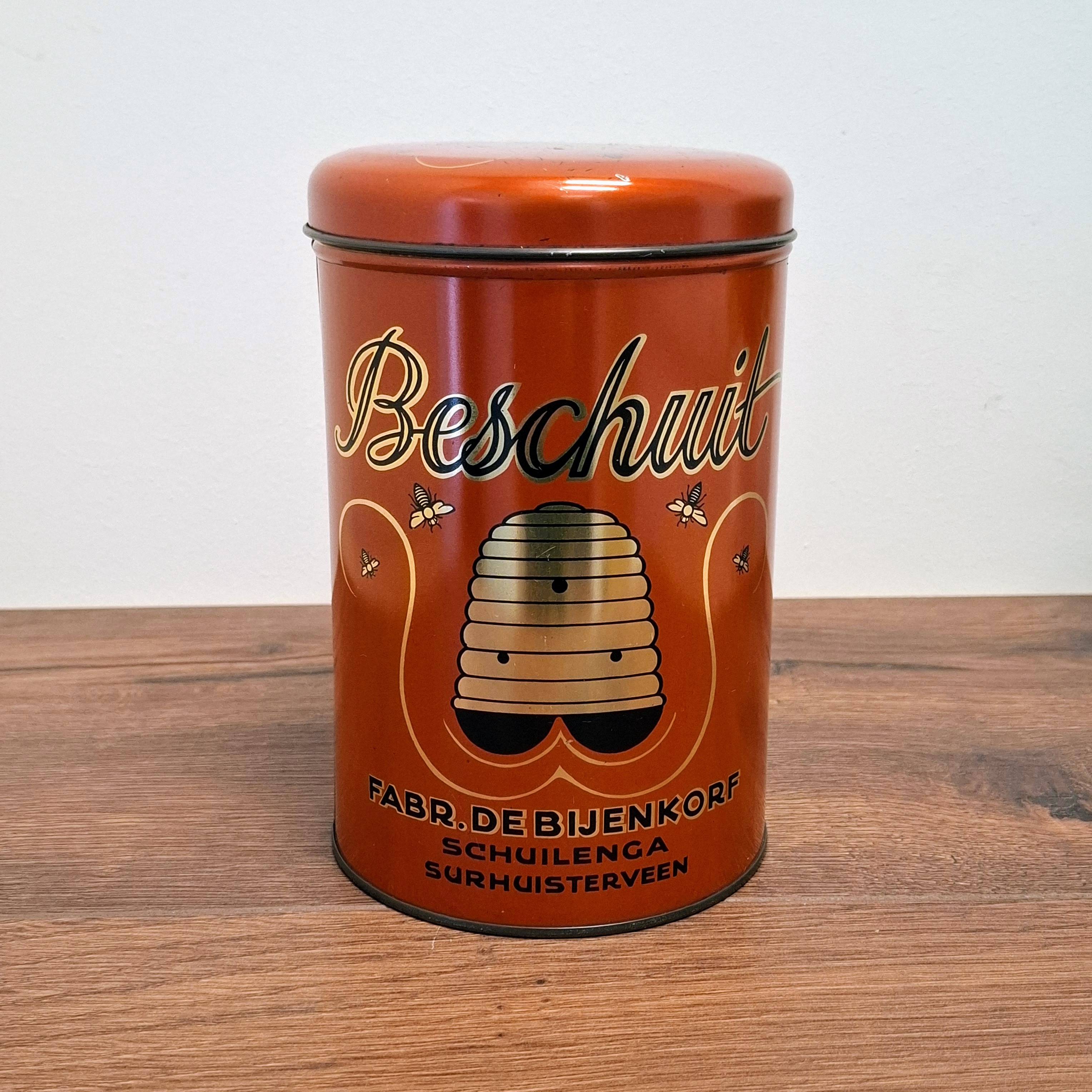 de Bijenkorf Beschuit Blik