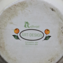 Art Design Koffietijd 4x Soepkom