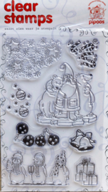 Pipoos - Kerst - Clear Stamp