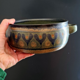 Vintage Keramieken schaal uit West-Duitsland  'Mora'