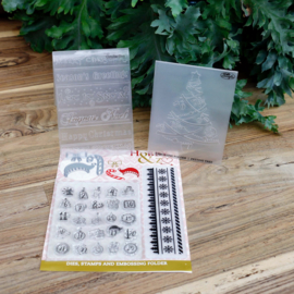Embossing Folder 3 stuks