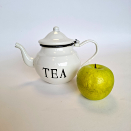 Emaille Theepotje - TEA