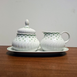 Roomset Hutschenreuther Harmonie - Suikerpot en melkkan