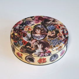 Vintage Blik / Koektrommel – Made in England