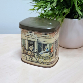 Vintage Blikje met Paard en Wagen / Koets - Gr. Britain