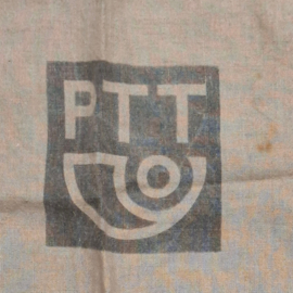 Oude Vintage Postzak van de PTT