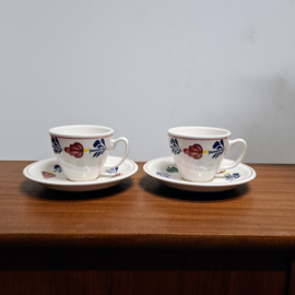 Boerenbont Kop en Schotel 2 Stuks - Boch