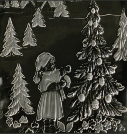 Mikasa Christmas Story schaaltje van matglas