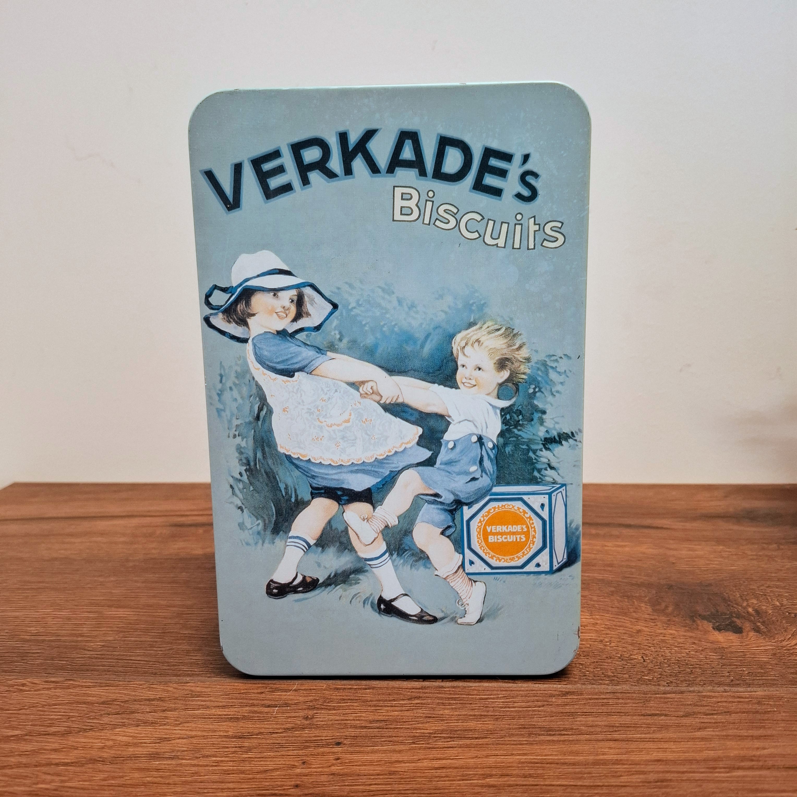 Verkade Blik - Koekblik Biscuits
