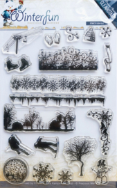 Precious Marieke - Winterfun - Clear Stamp