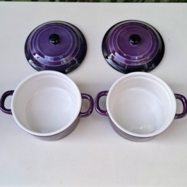 Mini Cocotte - Pannetje - Set van 2 stuks