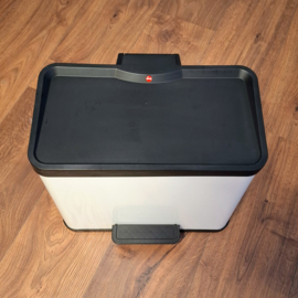 HAILO Öko duo - De Pedaalemmer voor afvalscheiding met twee binnenemmers